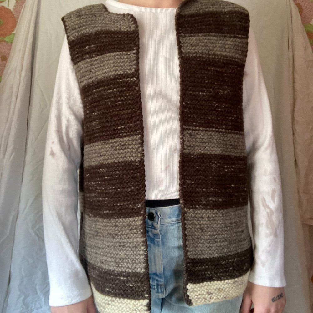 Handmade Vintage Sweater Vest